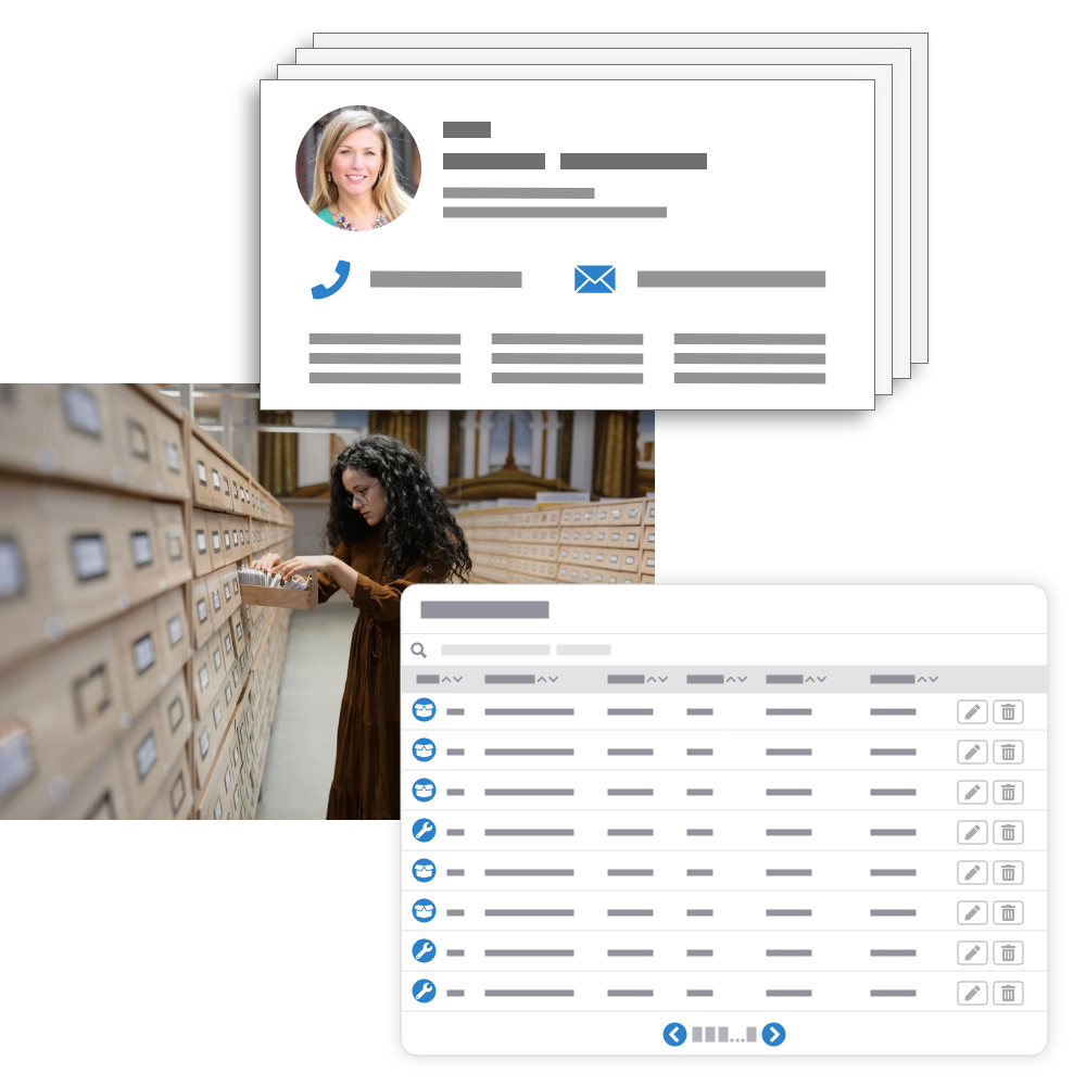 Buchhaltungssoftware Kontakt und Produktverwaltung